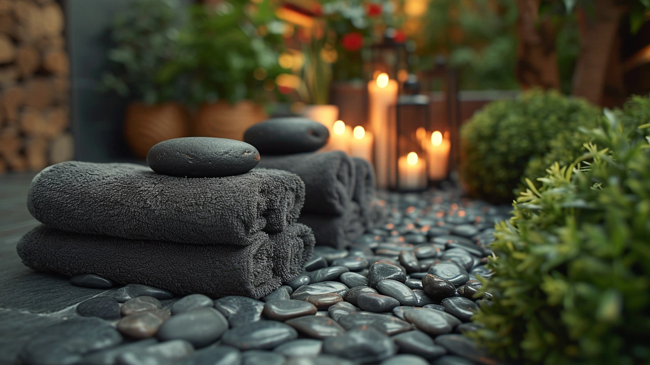 Masáž lávovými kameny: Hluboká relaxace a odhalení jejích benefitů