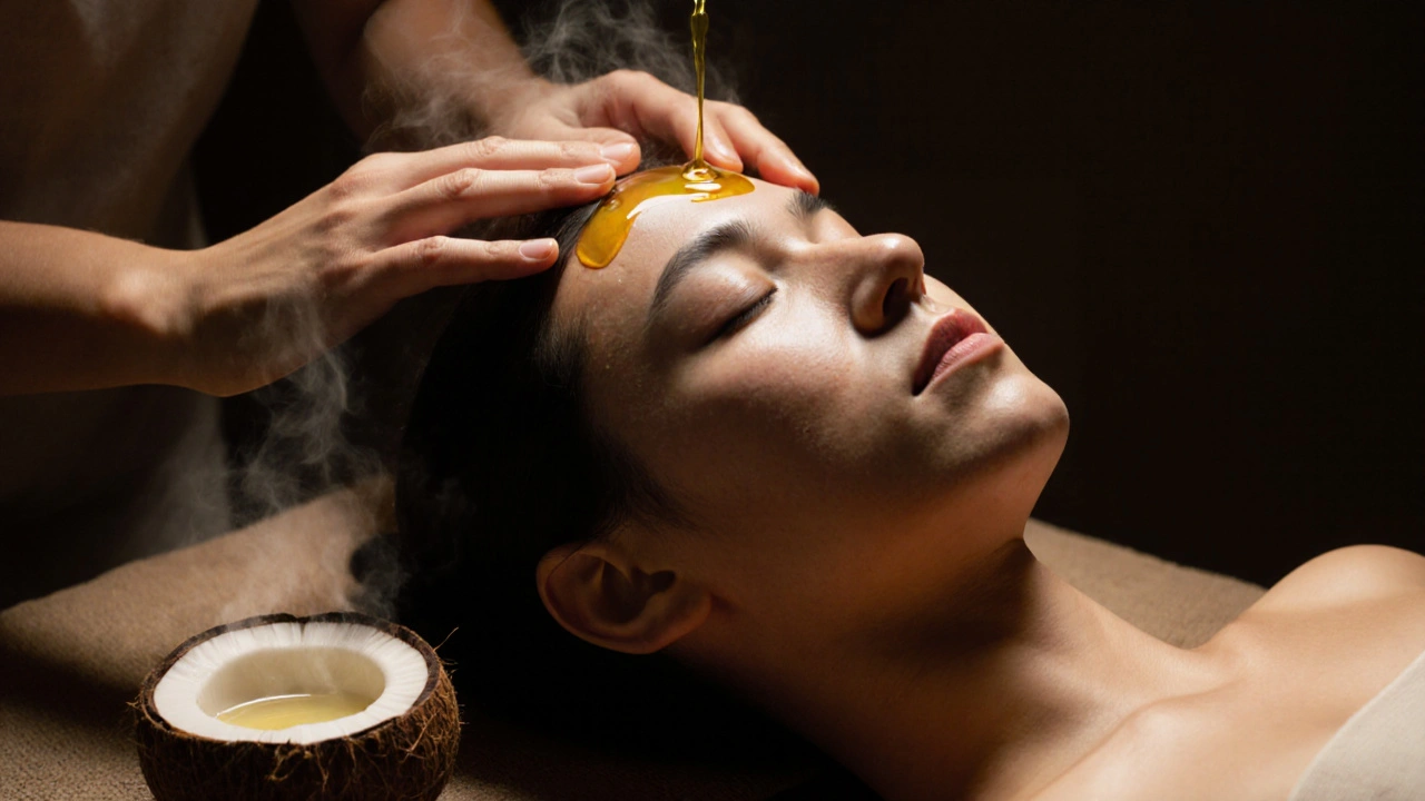 Co znamenají suché lokty v indické masáži hlavy?